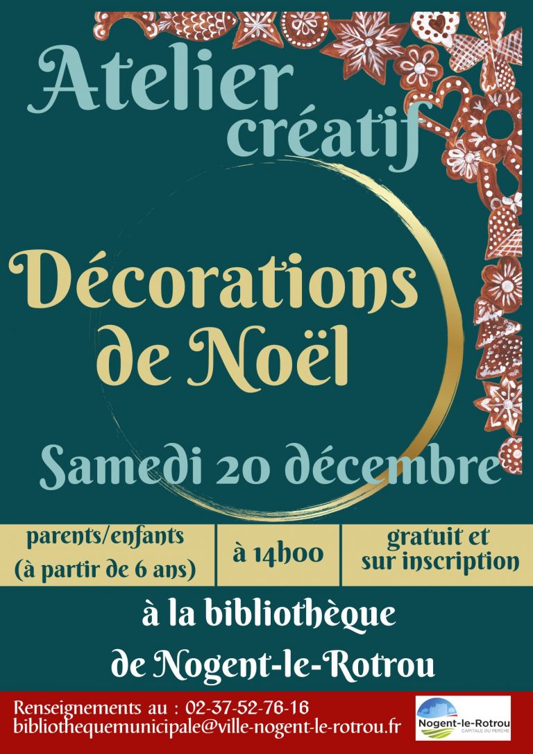Atelier créatif Décorations de Noël