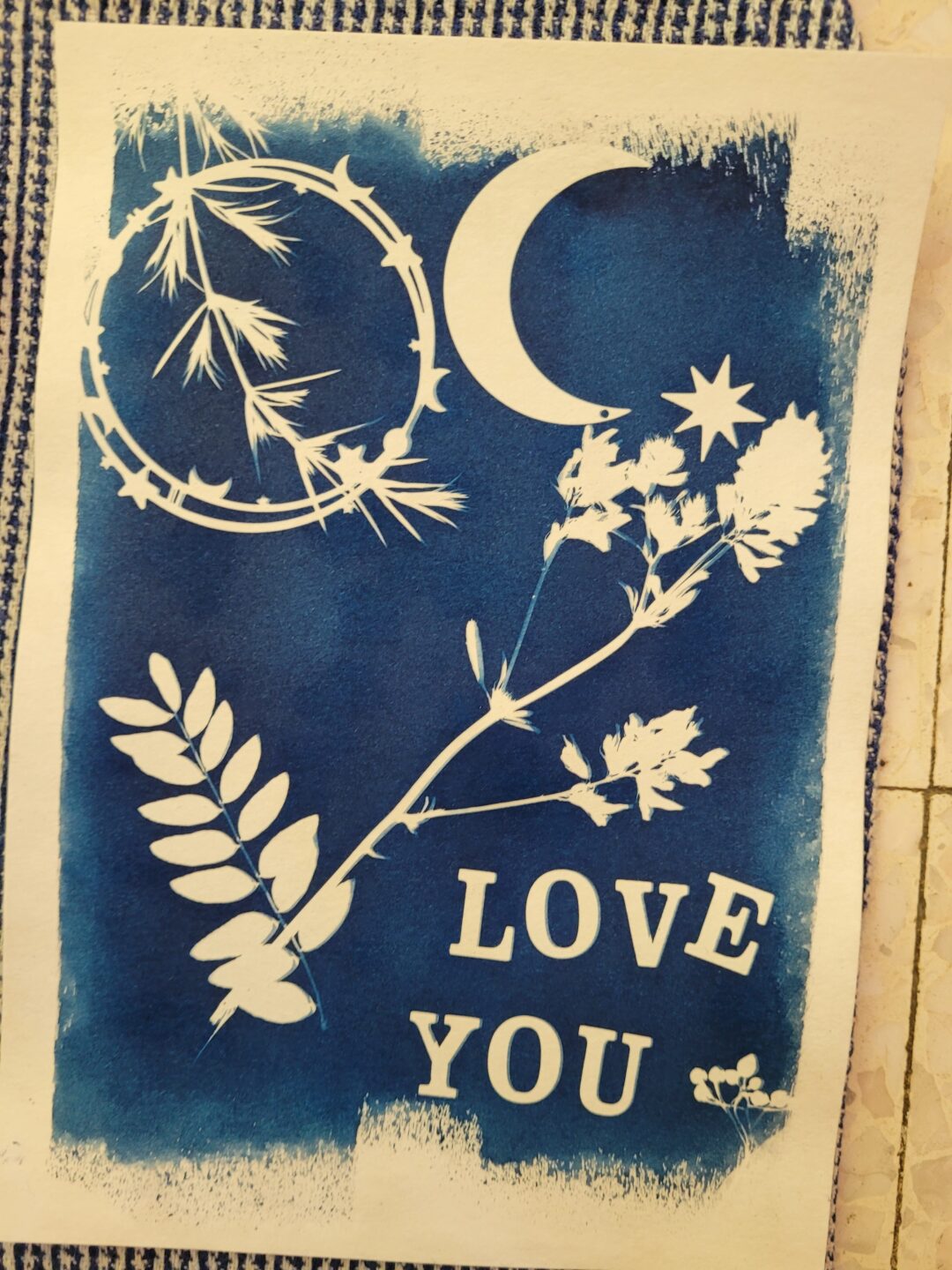 ATELIER CYANOTYPE L’ART DU BLEU SOLAIRE