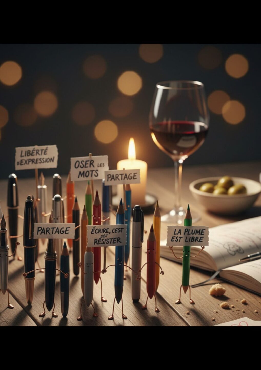 ATELIER D'ÉCRITURE DÎNATOIRE