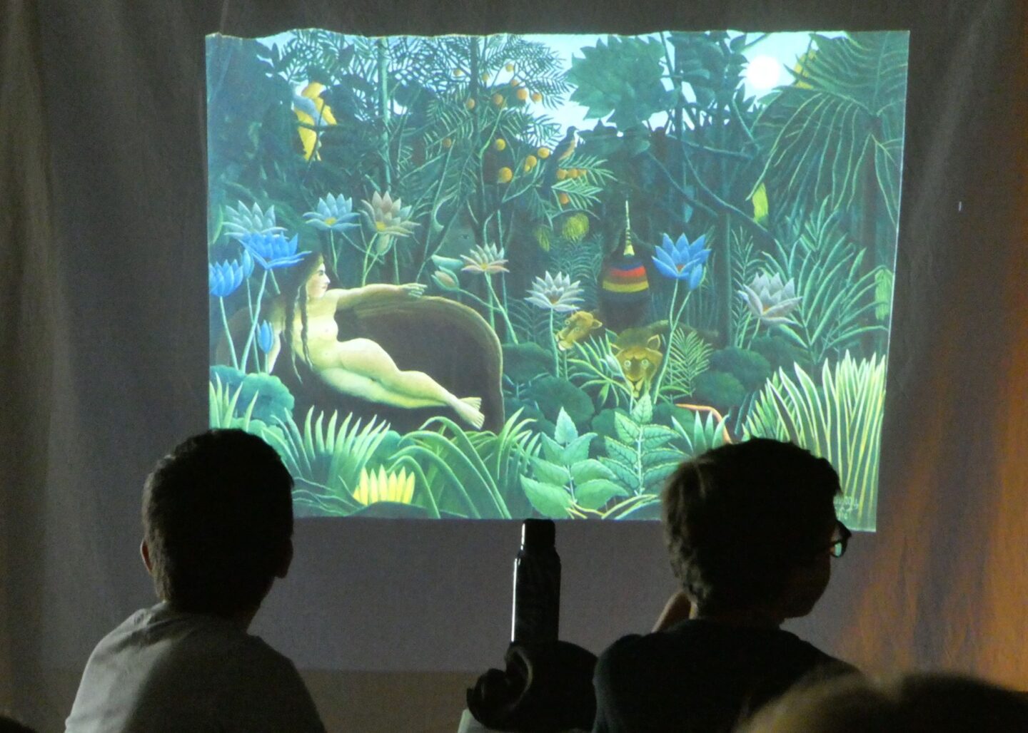 Atelier dessin Dans la jungle du Douanier