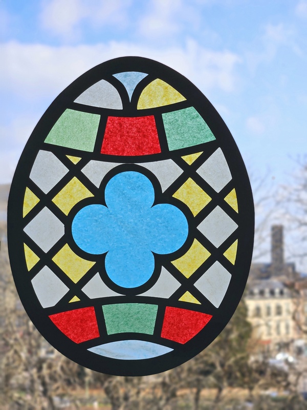 Atelier enfant 5-7 ans Mon vitrail coloré