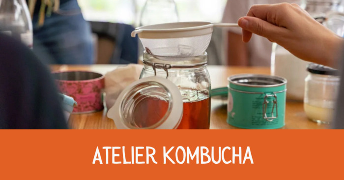 Atelier Kombucha La Galerie du Zéro Déchet (entrée Place Dulcie September)