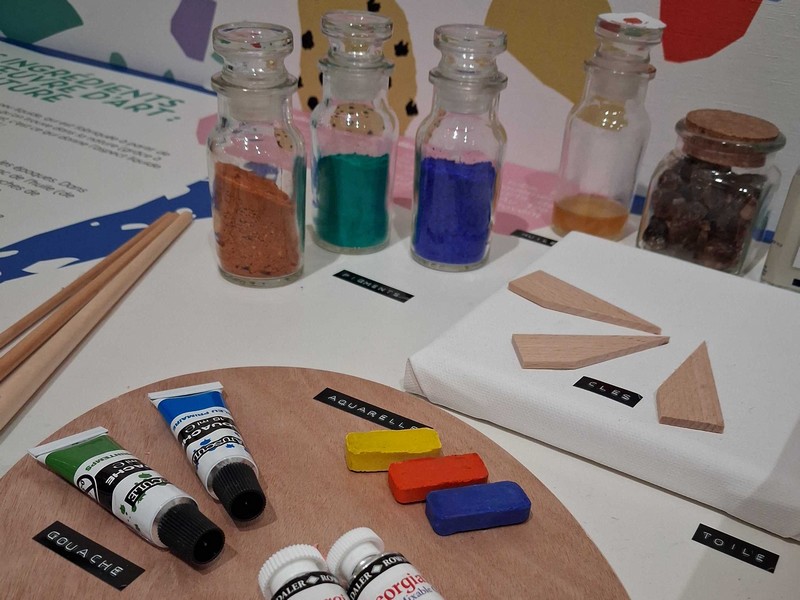 Atelier peinture végétale