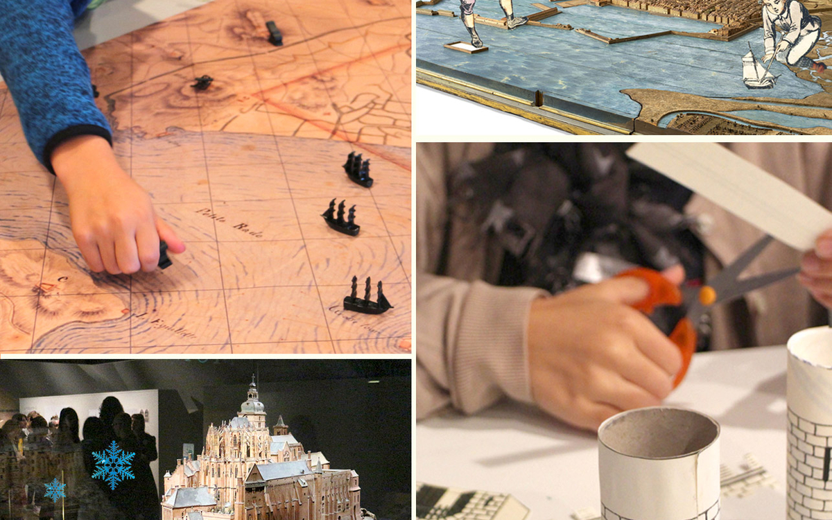 Ateliers au musée des Plans-Reliefs - vacances de Noël Musée des Plans-Reliefs Paris