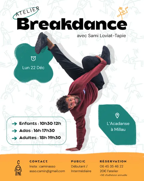Ateliers Breakdance Enfants