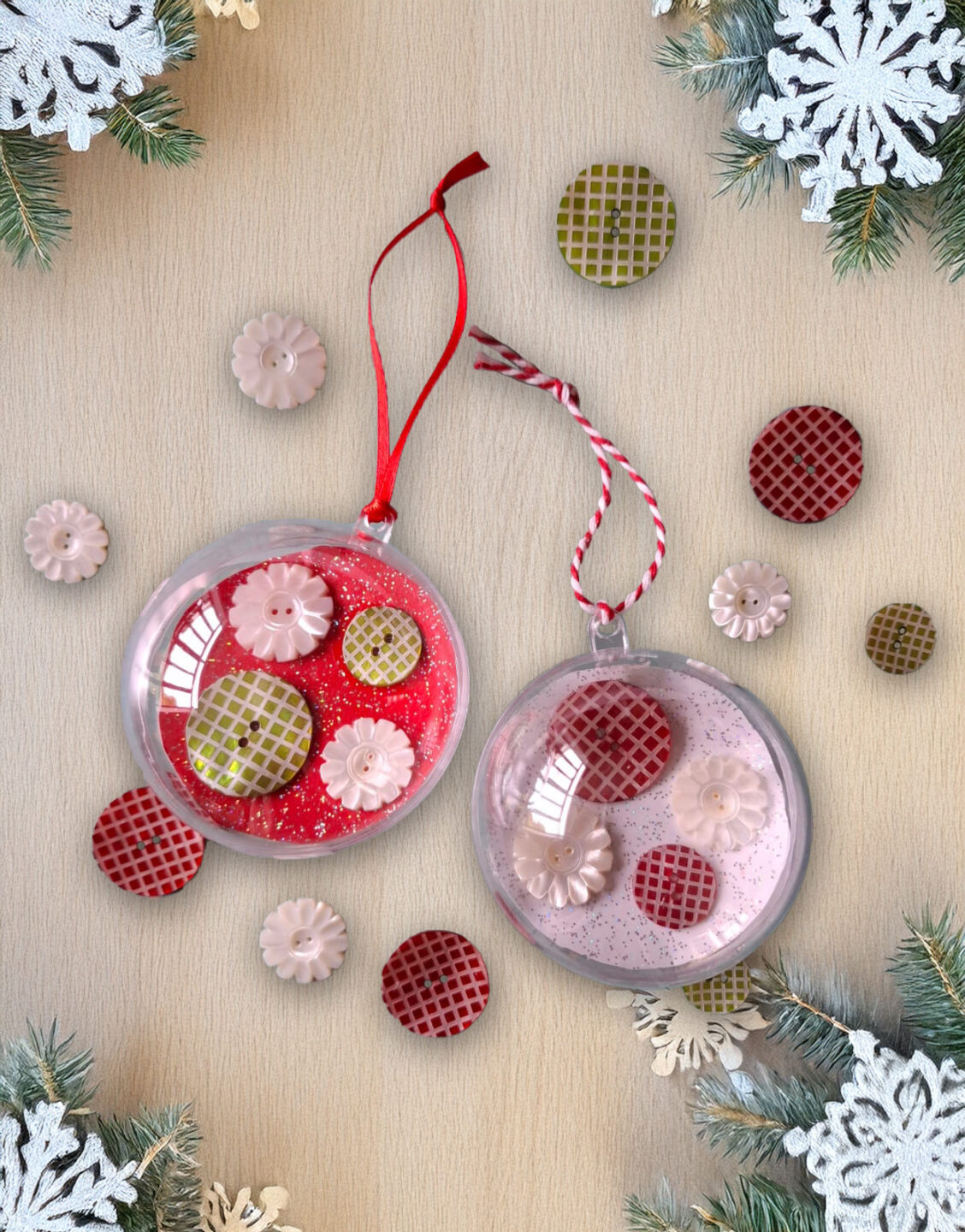 Ateliers des vacances de Noël Boule nacrée