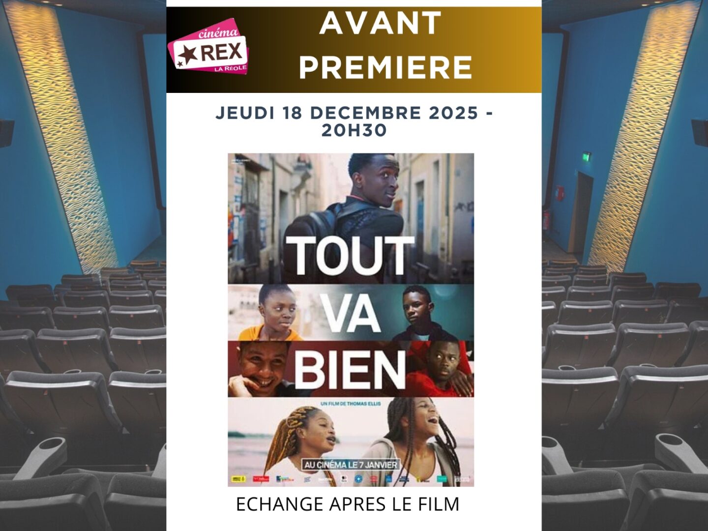 Avant première Tout va bien