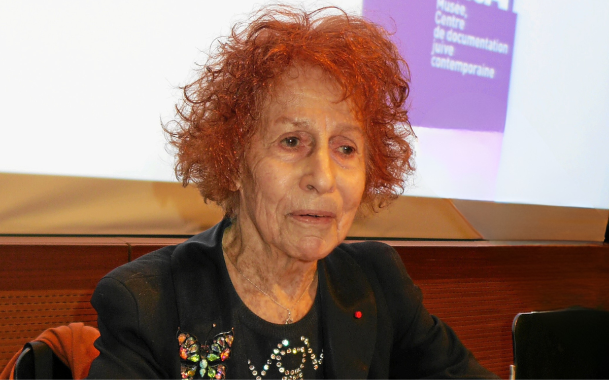 Avec Marceline Mémorial de la Shoah  Paris