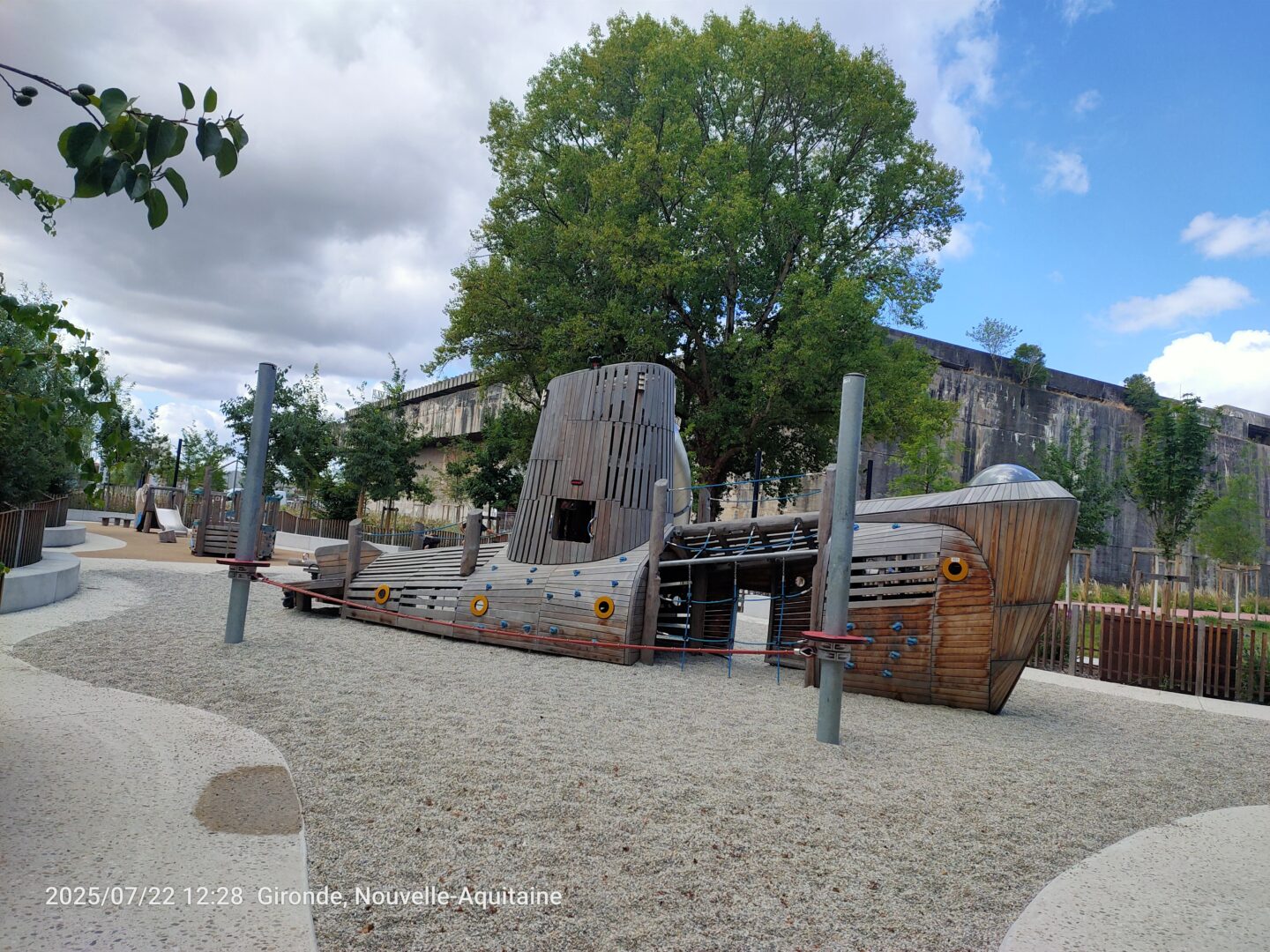 Balade à roulettes Base sous-marine Bordeaux Nouvelle-Aquitaine