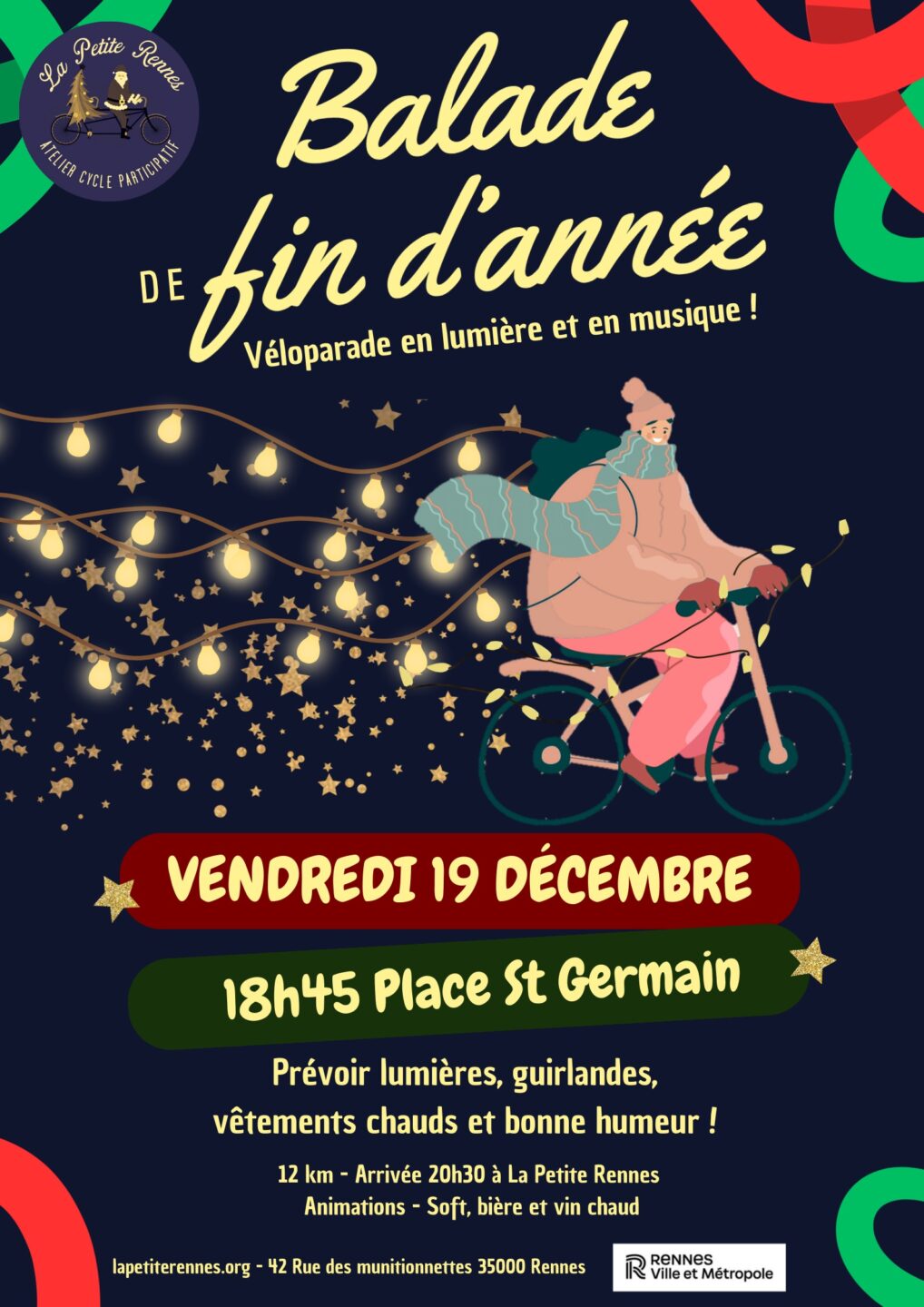 Balade velo petite rennes