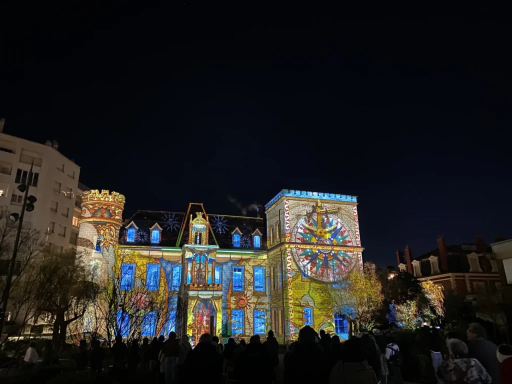 Biarritz en Lumières projections animées et musicales