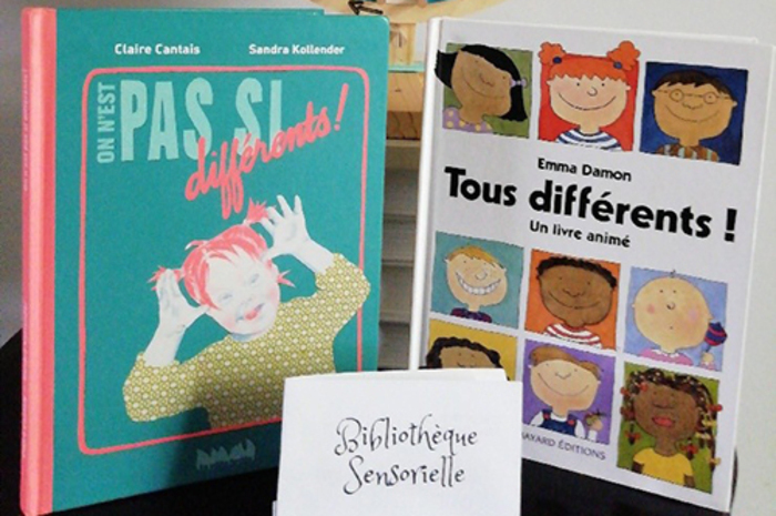 Bibliothèque sensorielle médiathèque du Vieux-Lille Lille