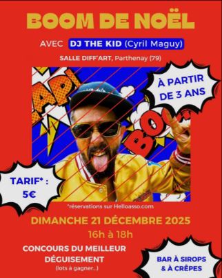 Boom de Noël avec DJ The Kid