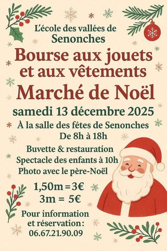 Bourse aux jouets et aux vêtements Marché de Noël