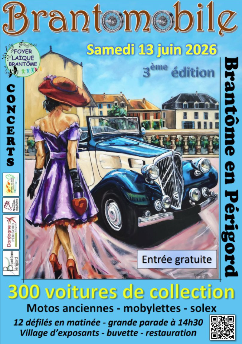 Brantomobile 3ème édition 300 voitures de collection