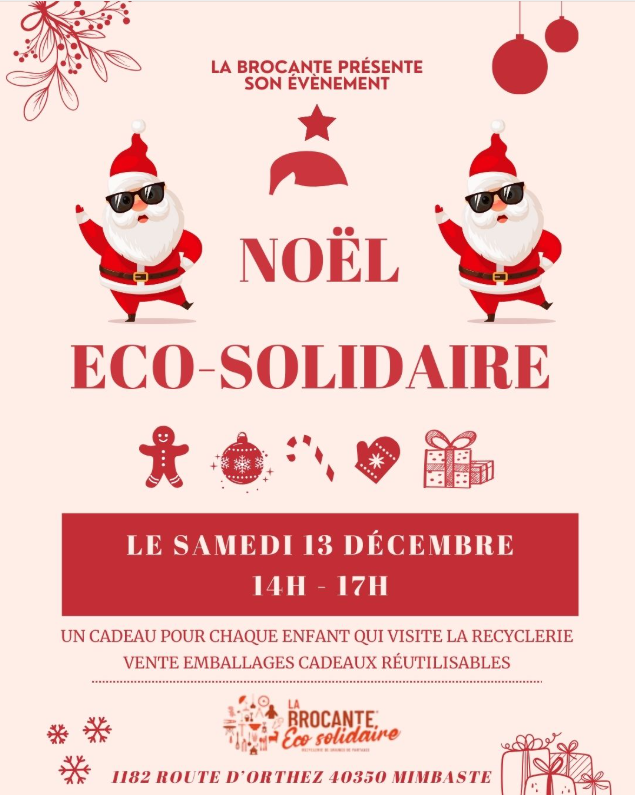 Brocante Noël Eco-Solidaire