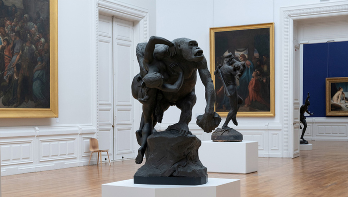 Bruits de couloirs : La grande aventure du gorille - Emmanuel fremiet Musée d'arts de Nantes