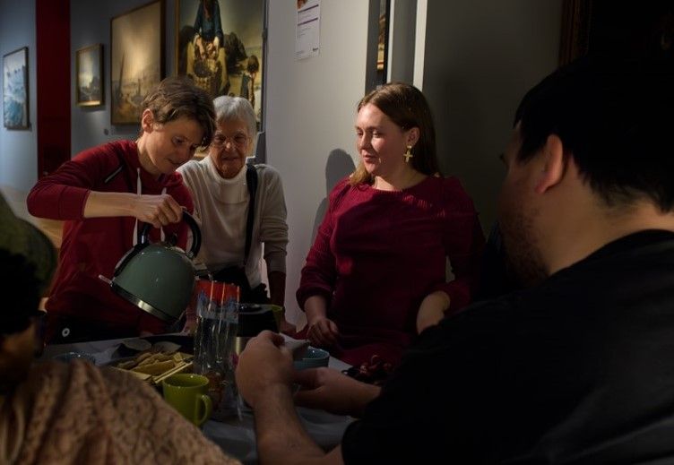 Café musée autour de Giganti de Camille Claudel