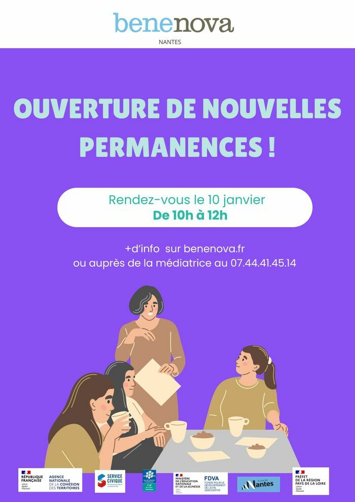 Café / Permanence Benenova