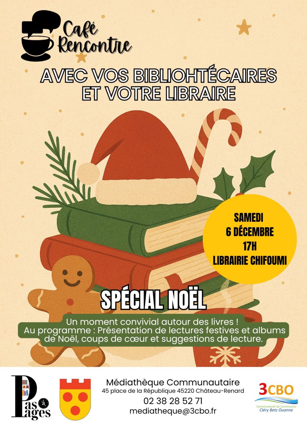 CAFÉ-RENCONTRE LITTÉRAIRE