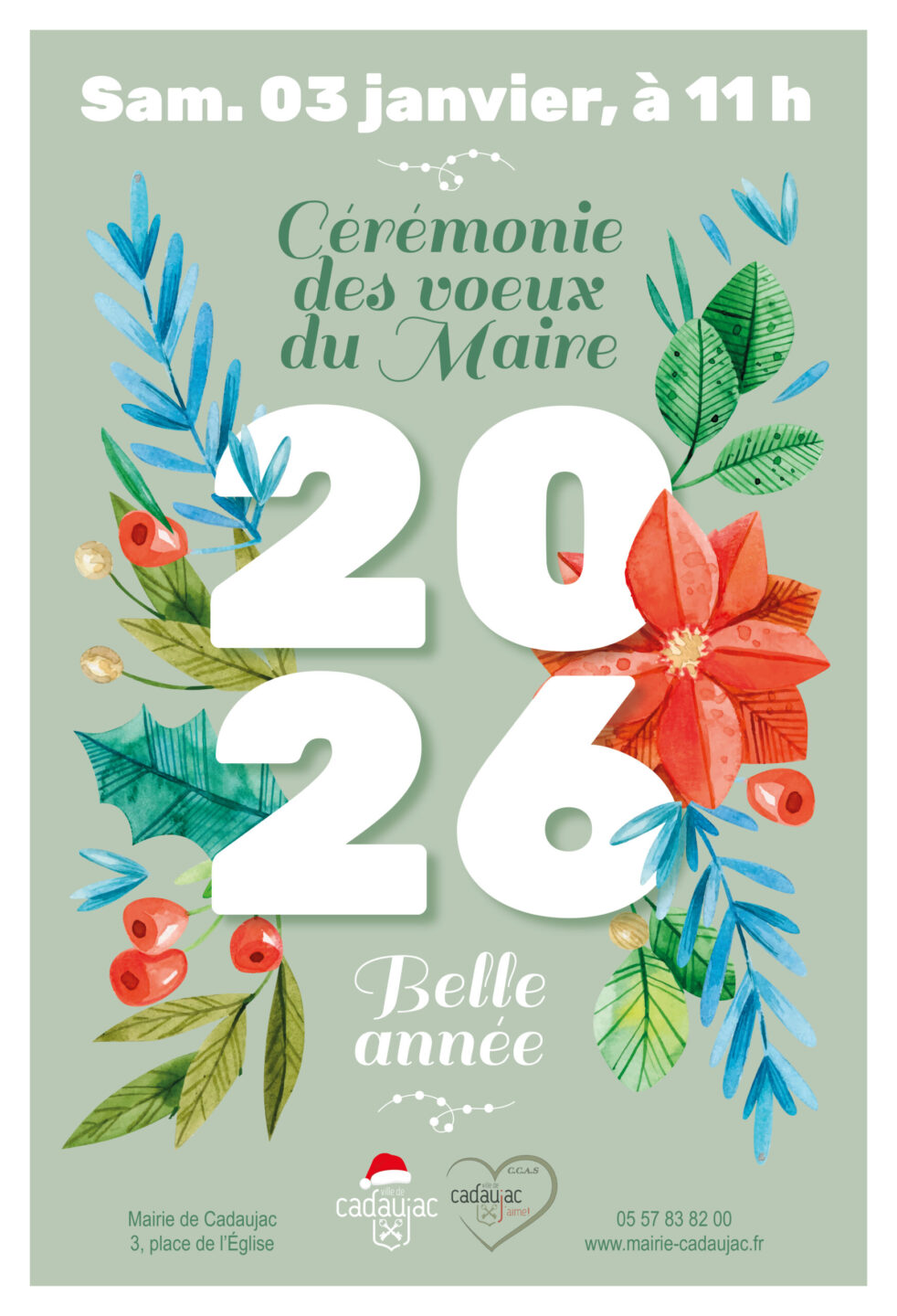 Cérémonie de voeux du maire