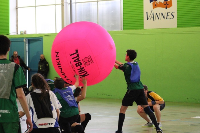Championnat de kin-ball juniors Gymnase Nelson Mandela