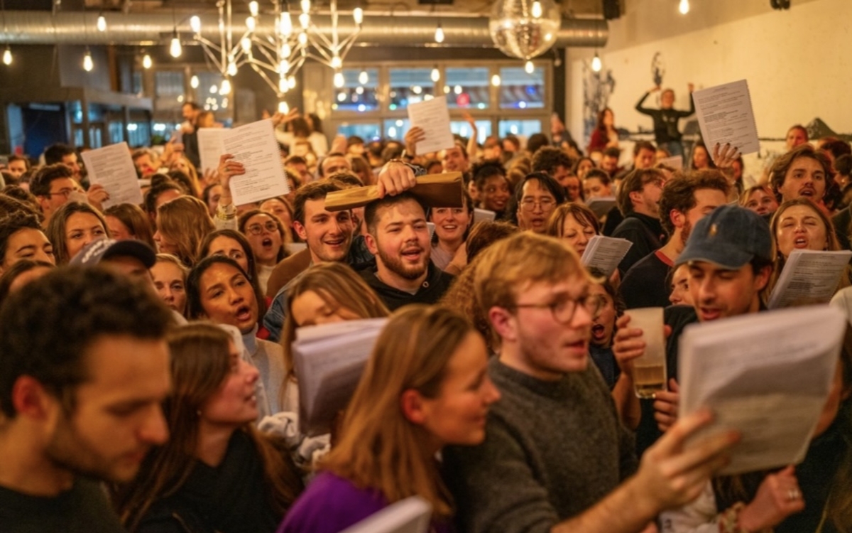 Chorale pop participative Envie de chanter - Marco Avallone Théâtre de la Concorde Paris