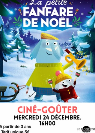 Ciné-goûter La Petite Fanfare de Noël