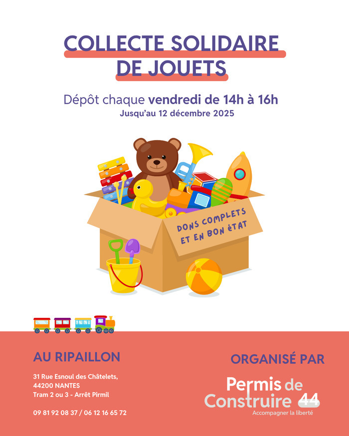 Collecte Solidaire de Jouets Le Ripaillon