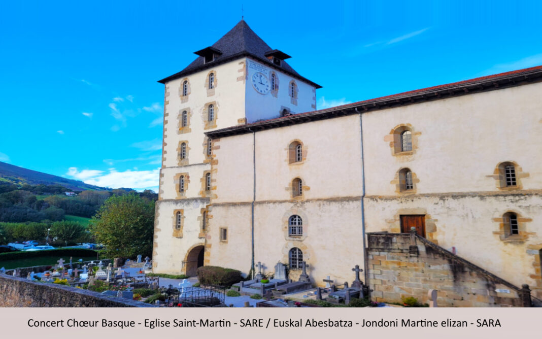 Concert AEP Eglise Saint Martin Sare