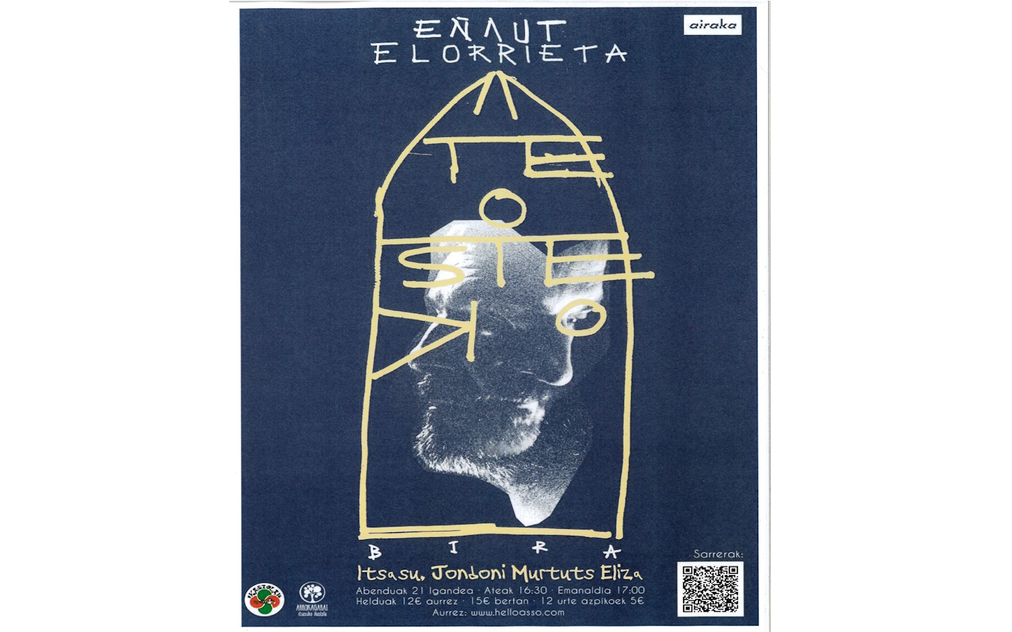 Concert avec Eñaut Elorrieta