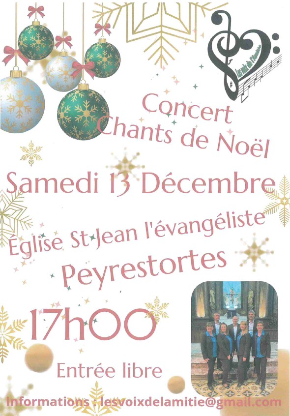 CONCERT CHANTS DE NOËL