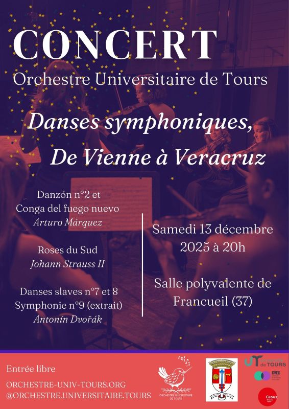 Concert de l'Orchestre Universitaire de Tours
