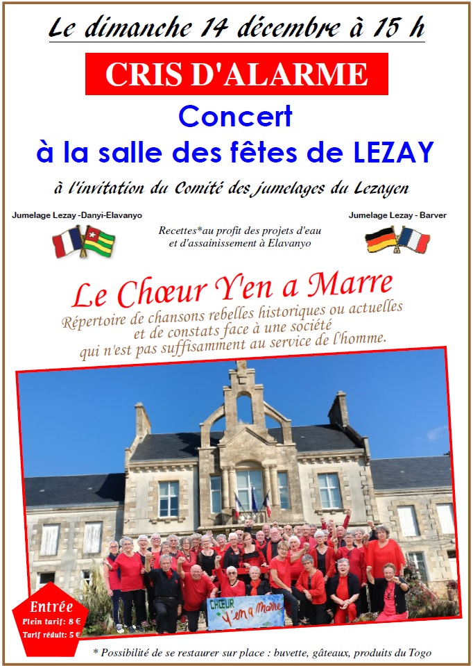 Concert du choeur Y'en a Marre