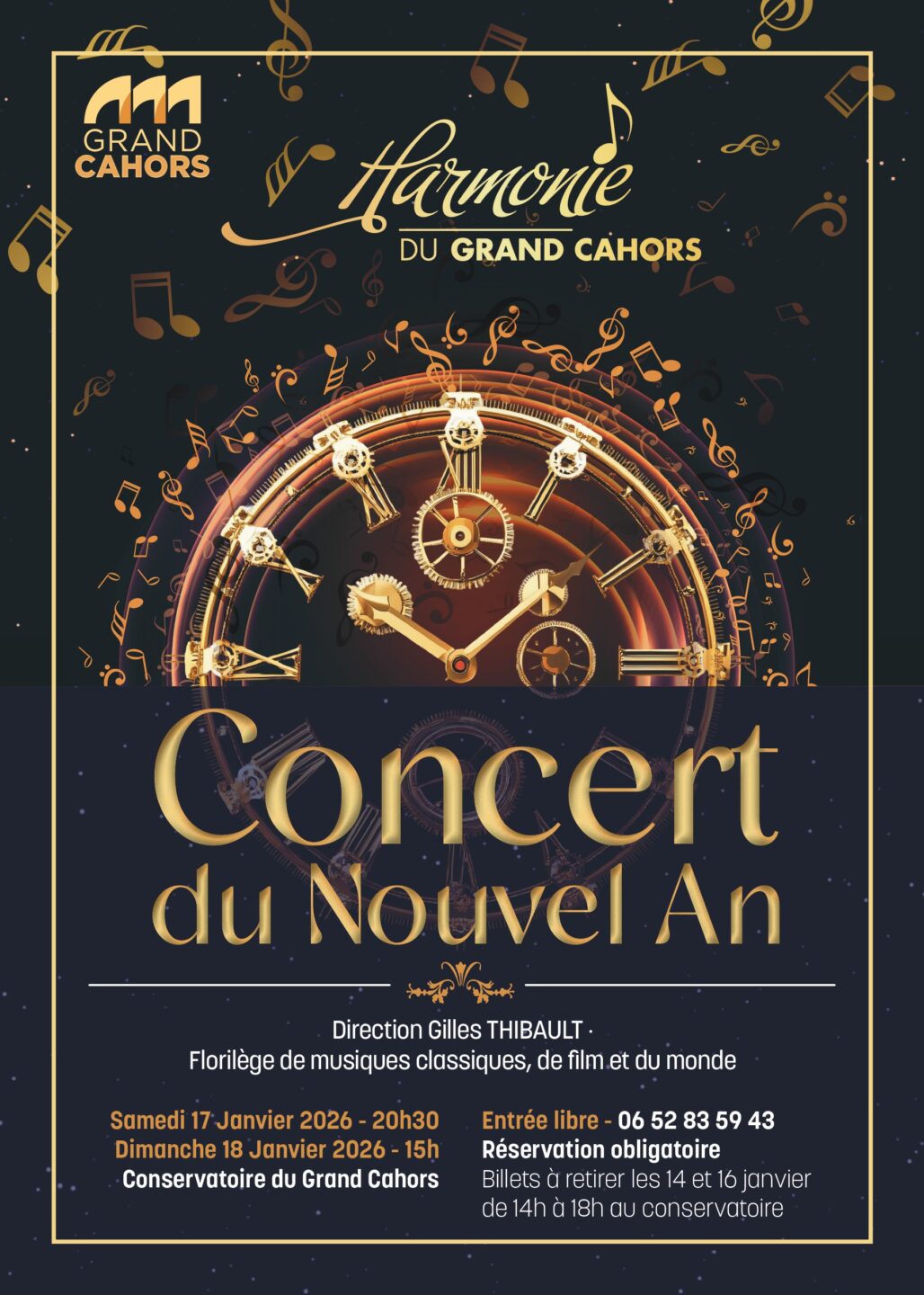 Concert du nouvel an à l'Auditorium