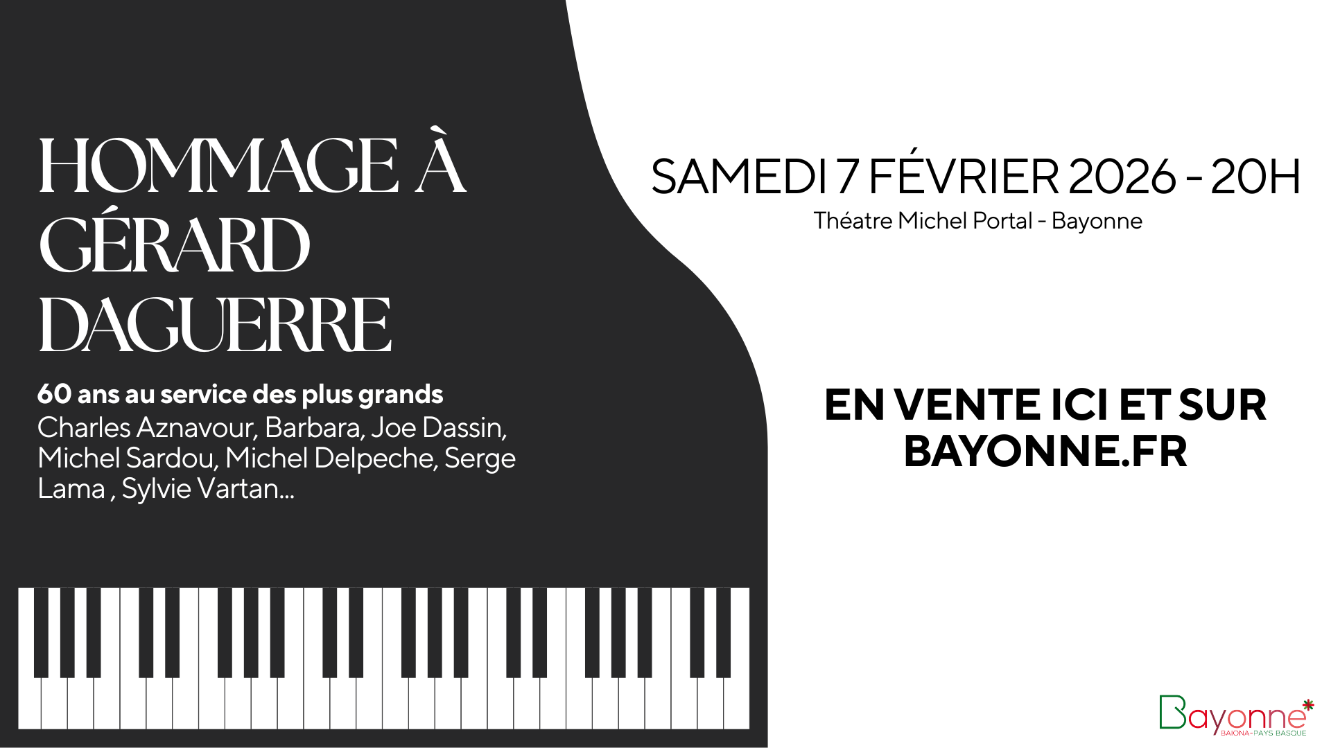 Concert hommage à Gérard Daguerre