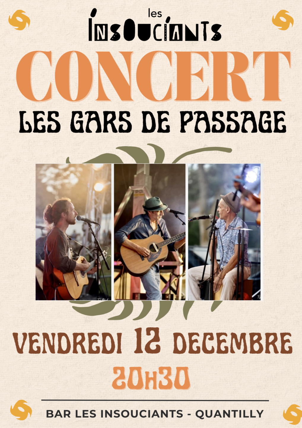 Concert Les Gars de Passage