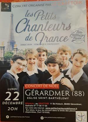 Concert Les petits chanteurs de France