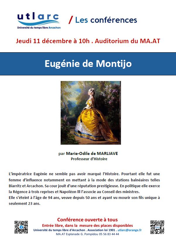 Conférence Eugénie de Montijo