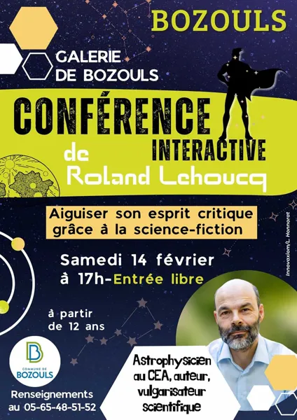 Conférence interactive de Roland Lehoucq