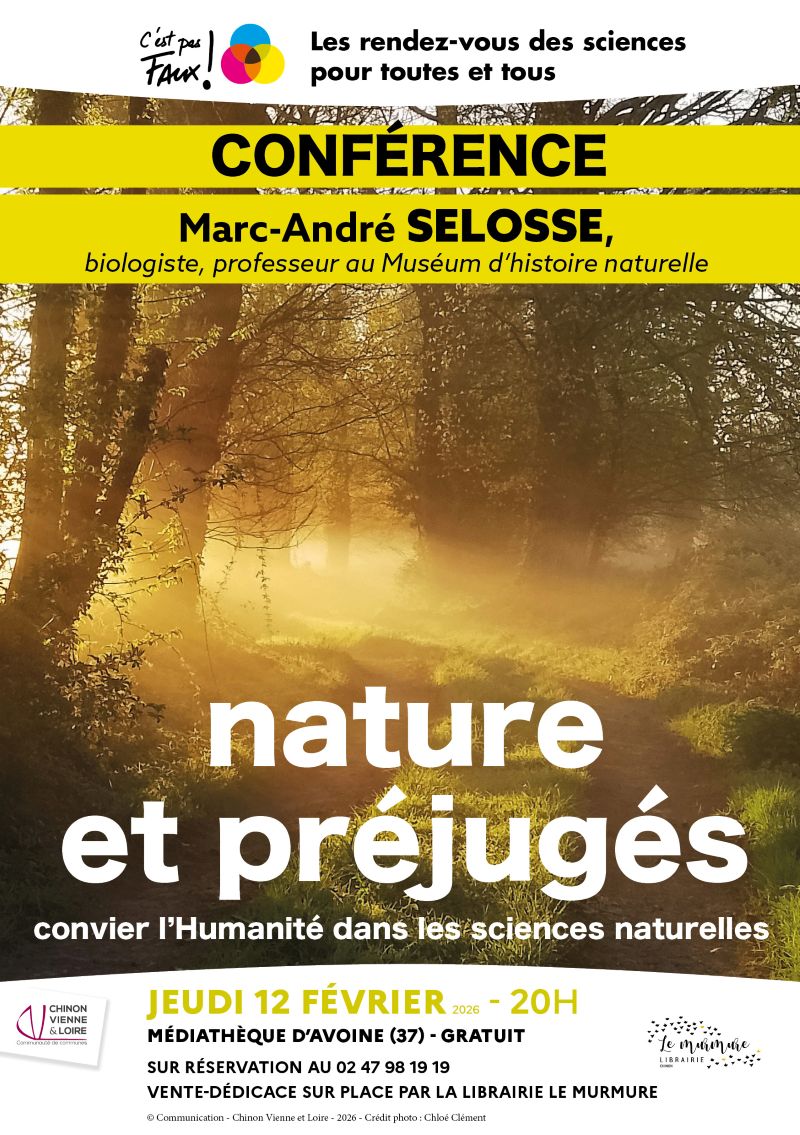 Conférence Nature et préjugés convier l'Humanité dans les sciences naturelles