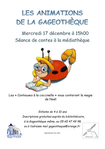 Contes de Noël avec Conteuses à la coccinelle