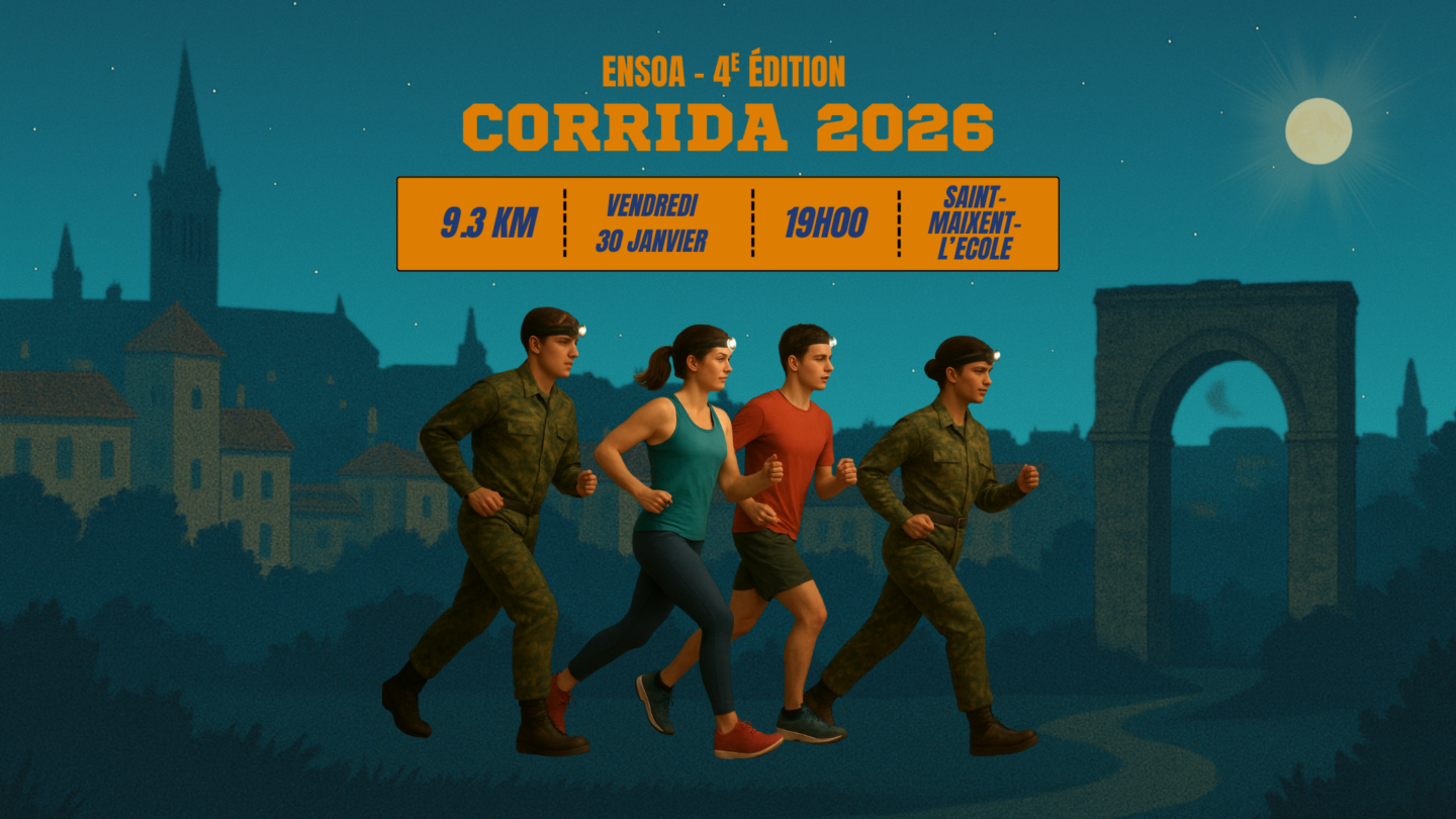 Corrida 2026 Place Denfert-Rochereau Saint-Maixent-l’École 2026-01-30 Corrida 2026