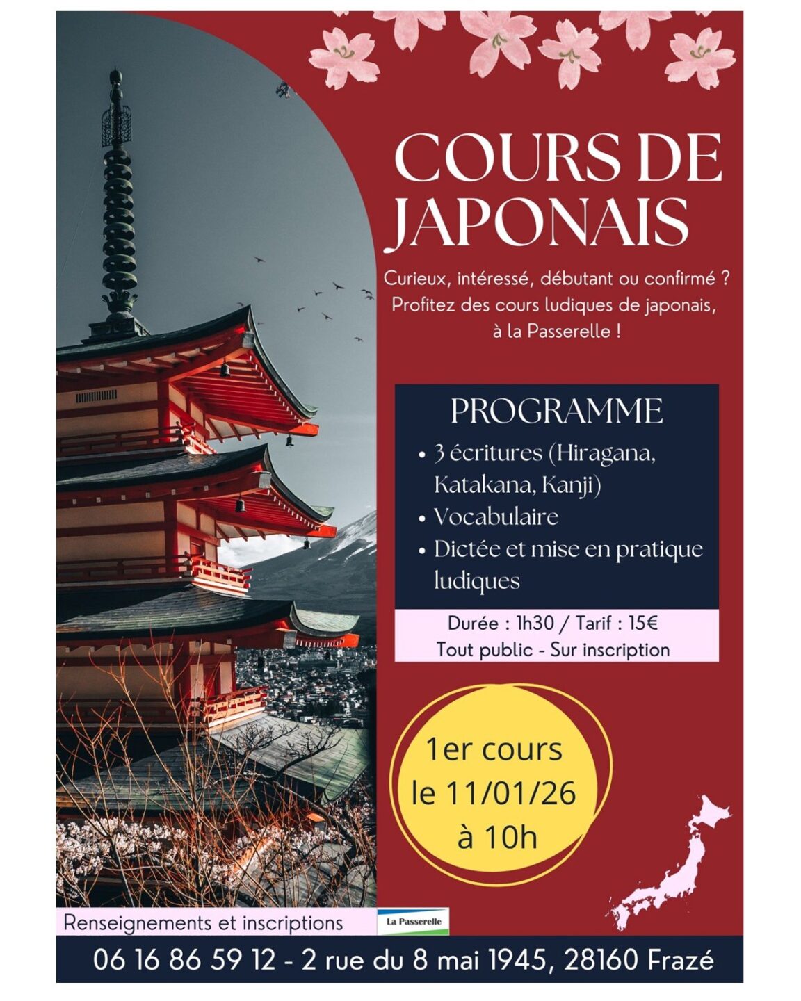 Cours de Japonais