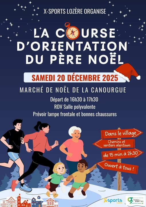 COURSE D'ORIENTATION DU PÈRE NOEL