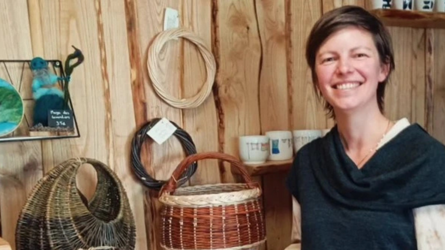 Créez votre couronne de Noël Initiation à la Vannerie