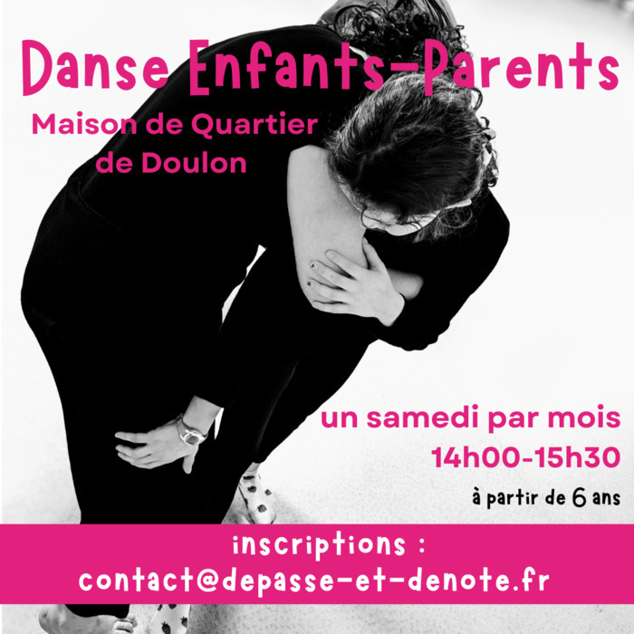Danse Enfants-Parents Maison de Quartier de Doulon