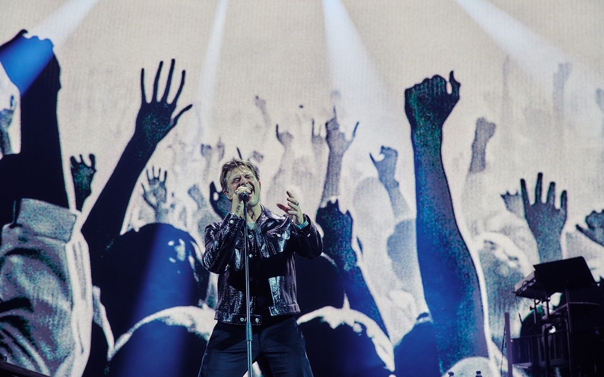 David Hallyday - Requiem pour un fou - La tournée Cent pour Cent Hallyday Zenith de Paris La Villette  PARIS