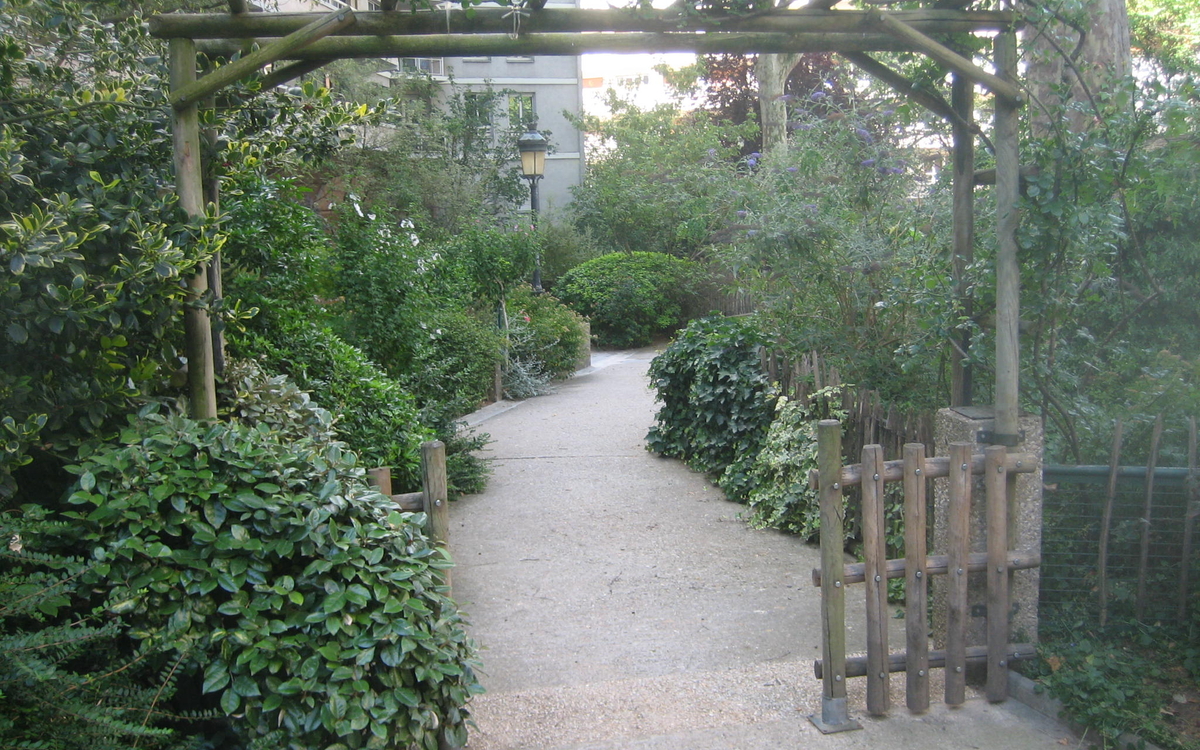 De la Butte-aux-Cailles au square René Le Gall entrée square Michelet