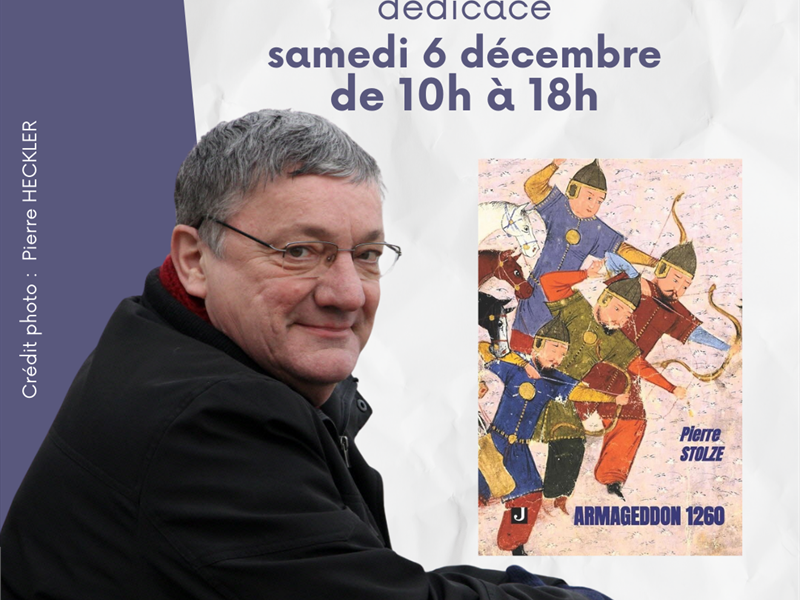 Dédicace de Pierre Stolze